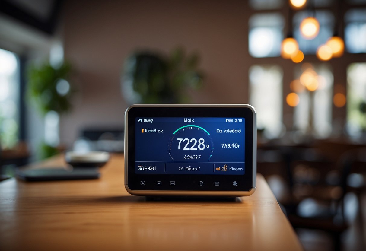 Smart thermostat settings and customer support setup